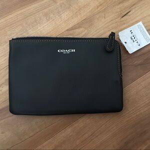 Coach Black Wallet Sleek Design